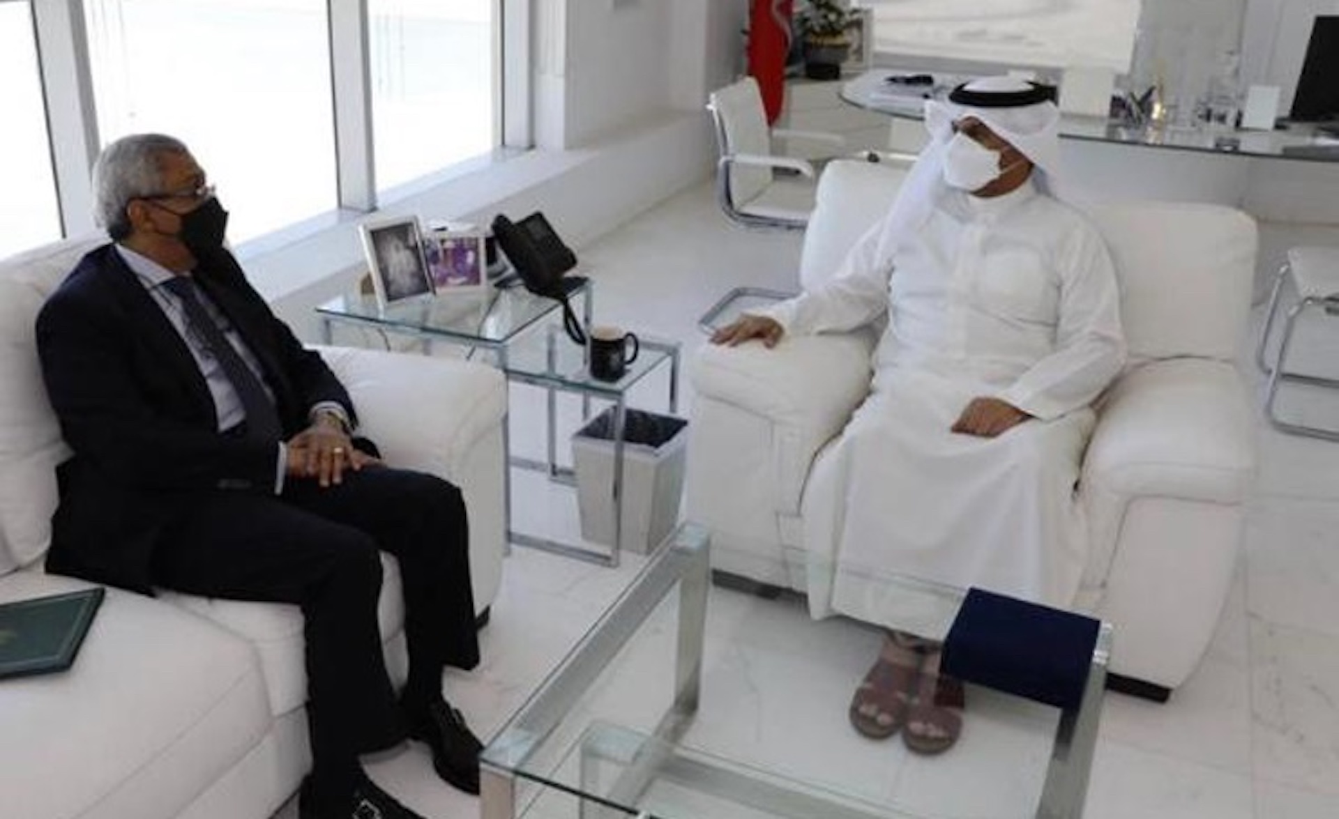 Bahrain Special Envoy for Climate Affairs meets with Egyptian Ambassador