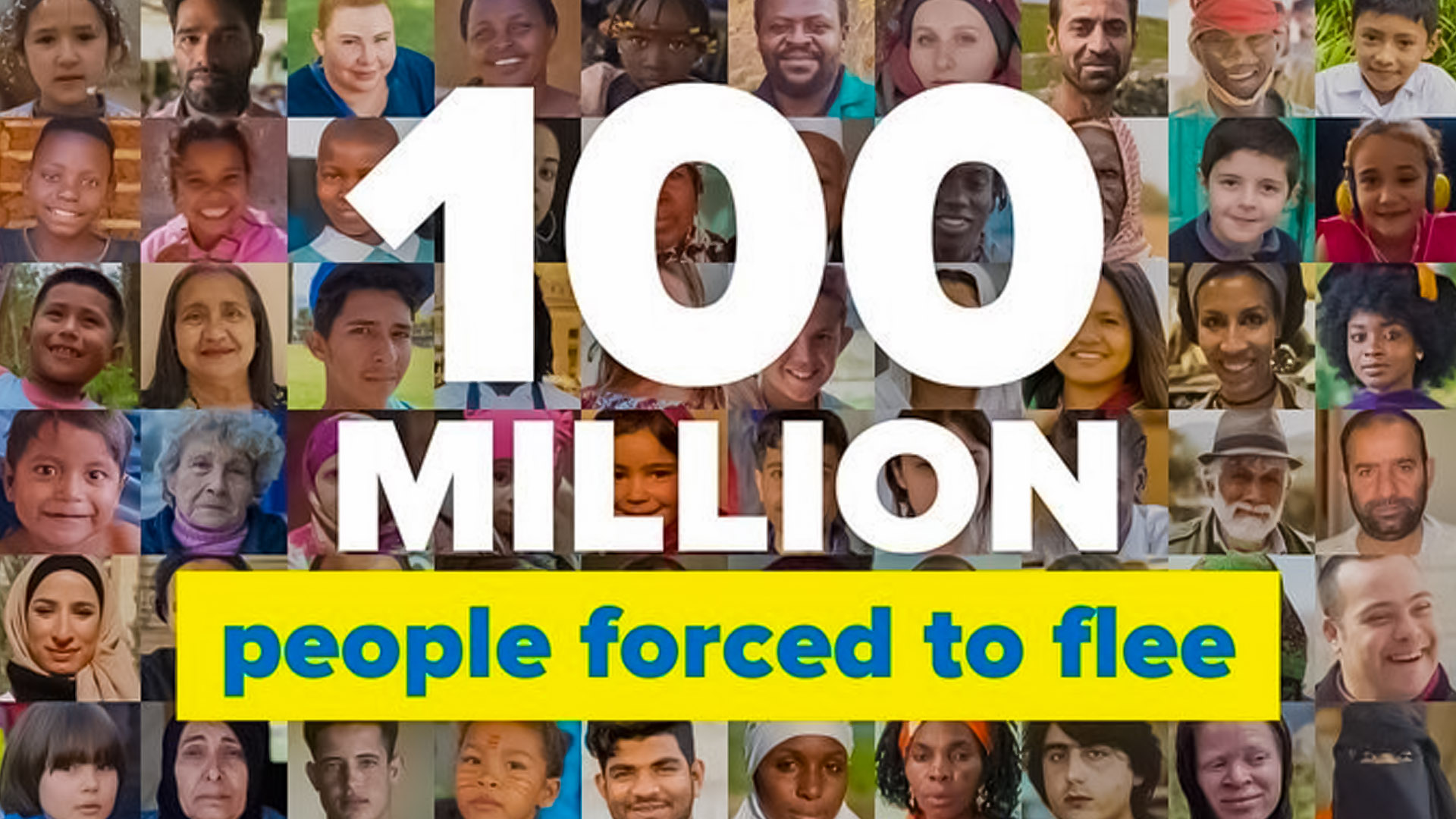 More than 100 million people forcibly displaced worldwide - UN