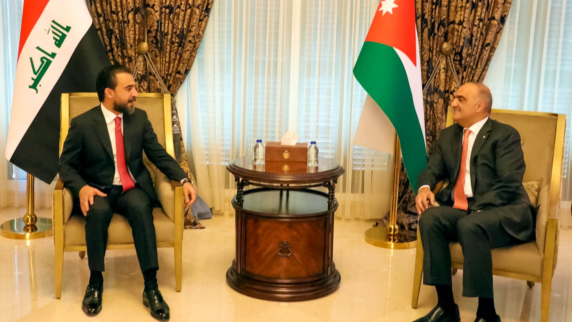 Jordan PM and Iraqi parliament speaker discuss ties