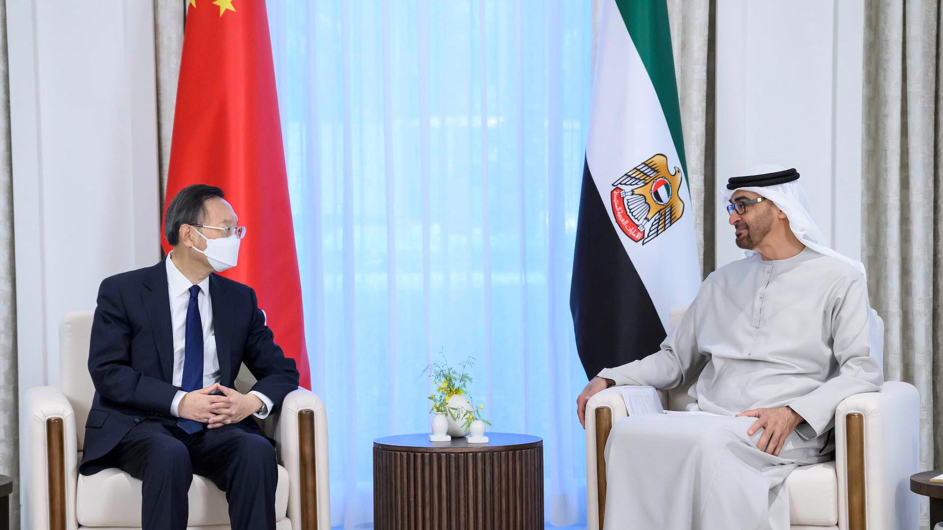 President of UAE receives Special Envoy of Chinese President